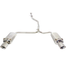 Load image into Gallery viewer, Takeda 2-1/2 IN to 1-3/4 IN 304 Stainless Steel Cat-Back Exhaust w/ Polish Tips (49-36605)