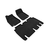 3D Maxpider ELEGANT Floor Mat, BLACK, 1ST ROW/2ND ROW (L1TL01104709)