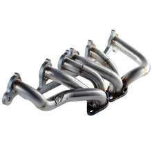 Load image into Gallery viewer, aFe Twisted Steel 409 Stainless Steel Shorty Header (48-46202)