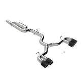 MBRP Exhaust 3in. Cat Back Quad Split Rear T304 CF Tip (S46123CF)