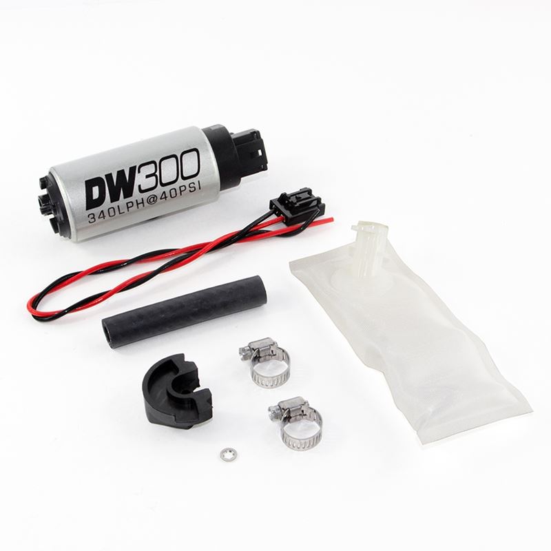 Deatschwerks DW300 series, 340lph in-tank fuel pump w/ install kit (9-301-1024)