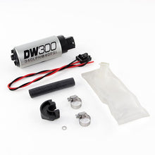 Load image into Gallery viewer, Deatschwerks DW300 series, 340lph in-tank fuel pump w/ install kit (9-301-1024)