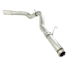 Load image into Gallery viewer, aFe Large Bore-HD 5 IN 409 Stainless Steel DPF-Back Exhaust System w/Polished Tip (49-42016-P)