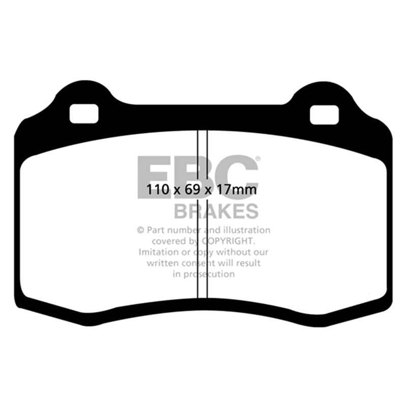 EBC Greenstuff 2000 Series Sport Brake Pads (DP21031)