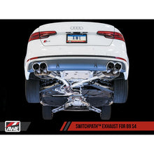 Load image into Gallery viewer, AWE SwitchPath Exhaust for Audi B9 S4 - Non-Resonated - Diamond Black 102mm Tips (3025-43034)