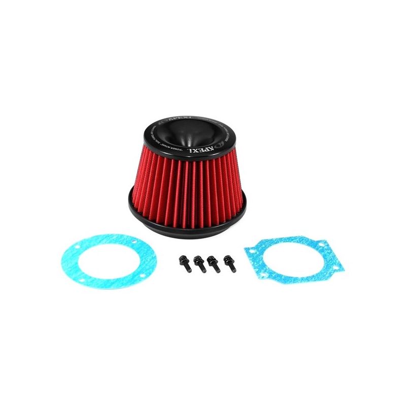 APEXi® Power Round Tapered Red Air Filter (2.95" F x 6.3" B x 6.3" T x 4.72" H) (500-A022)