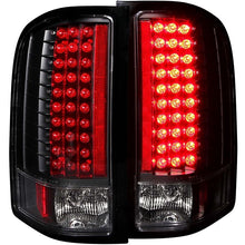 Load image into Gallery viewer, ANZO USA 2007-2013 Chevrolet Silverado 1500 LED Taillights Black (311081)