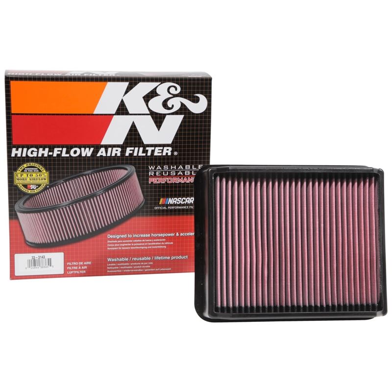 K&N Replacement Air Filter for 2015-2018 Toyota Hiace (33-3143)