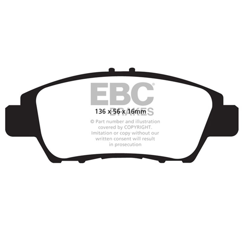 EBC Greenstuff 2000 Series Sport Brake Pads (DP22041)