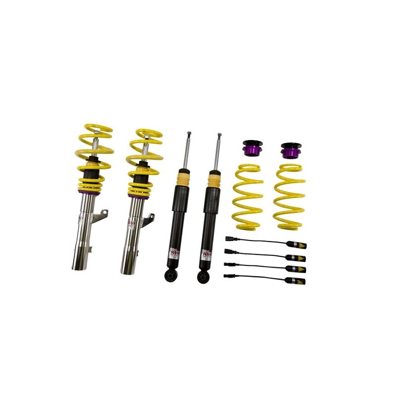 KW Suspension Coilover Kit V1 Bundle for Audi TT (8J) Roadster Quattro (6 cyl.) w/ magnetic ride (10210091)