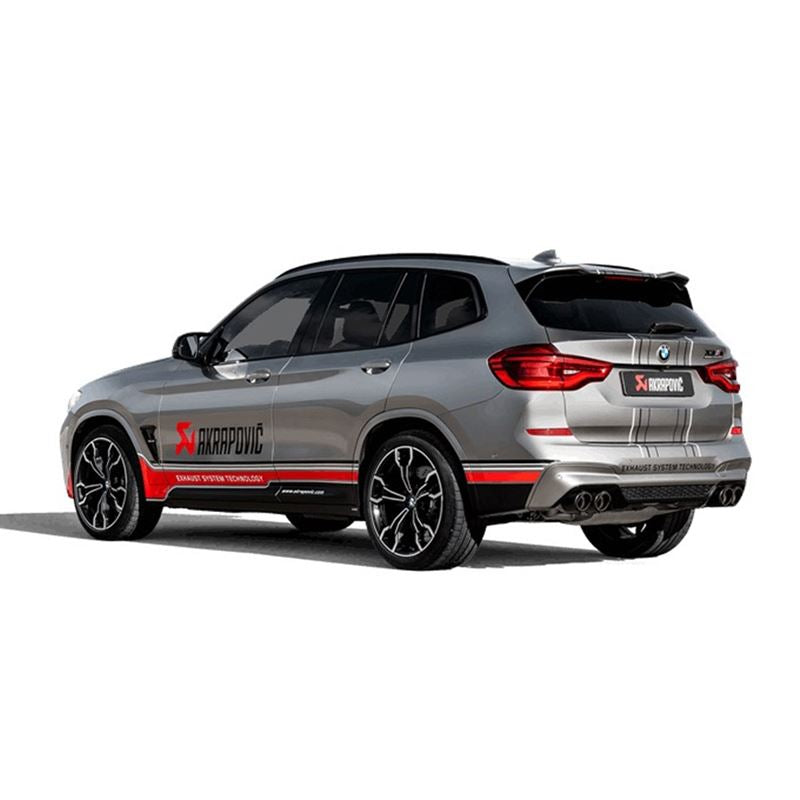 Akrapovic Slip-On Line Titanium Exhaust for BMW X3 F97/ BMW X4 F98 (S-BM/T/10H)