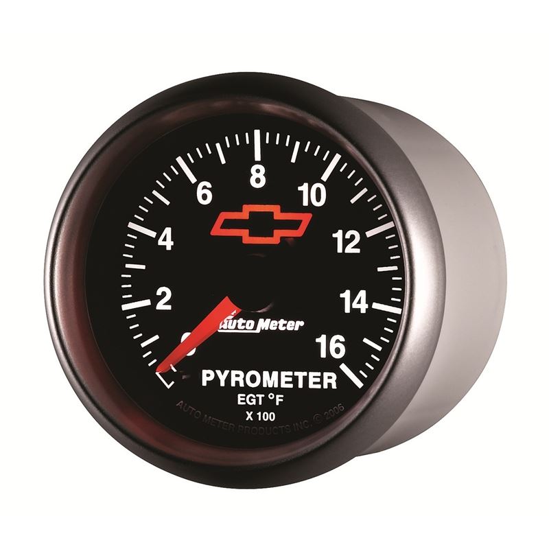 AutoMeter GM Full Sweep Electric 52mm 0-1600 degree F Pyrometer (3644-00406)