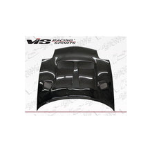 Load image into Gallery viewer, VIS Racing KS Style Black Carbon Fiber Hood (93MZRX72DKS-010C)