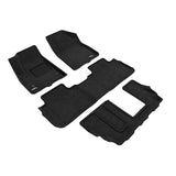 3D Maxpider ELEGANT Floor Mat, BLACK, 1ST ROW/2ND ROW/3RD ROW (L1GM02104709)