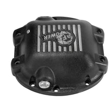 Load image into Gallery viewer, aFe Pro Series Front Differential Cover Black w/ Machined Fins (46-70192)