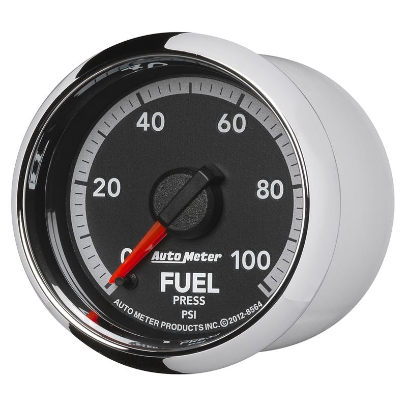 AutoMeter Factory Match 2 1/6in Full Sweep Electronic 0-100 PSI Fuel Pressure Gauge Dodge Ram Gen 4 (8564)