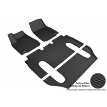 Load image into Gallery viewer, 3D Maxpider KAGU Floor Mat, BLACK, 1ST ROW/2ND ROW/3RD ROW (L1TL00101509)