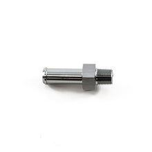 Load image into Gallery viewer, Deatschwerks 1/8 inch NPT Male Thread to 3/8 inch Single Hose Barb Adapter (6-02-0917)