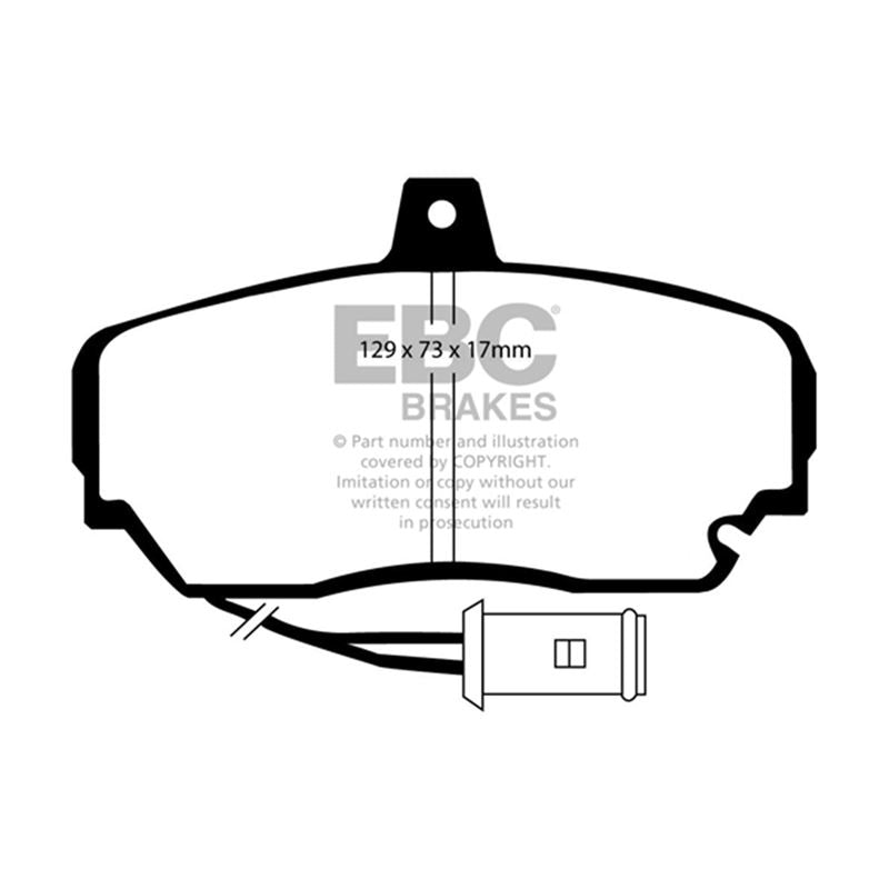 EBC Greenstuff 2000 Series Sport Brake Pads (DP2630)