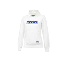 Load image into Gallery viewer, Sparco Hoodie Lady Original White (01319BI)