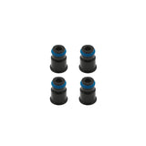 Blox Racing 14mm Adapter Top (1/2in) w/Viton O-Ring & Retaining Clip (Set of 4) (BXEF-AT-14S-4)