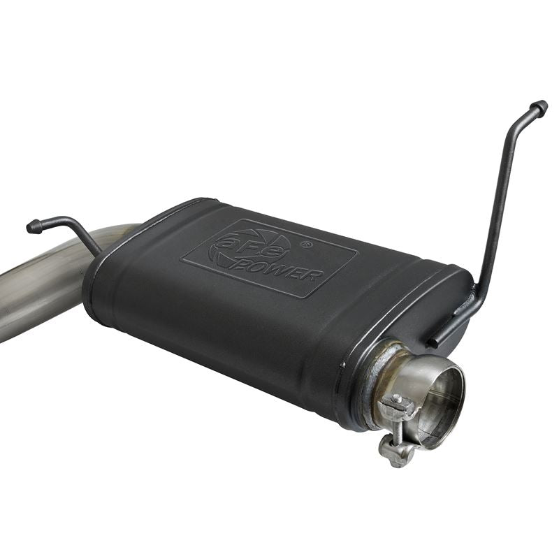 aFe MACH Force-Xp 3 IN 304 Stainless Steel Cat-Back Exhaust System w/ Resonator (49-38059)