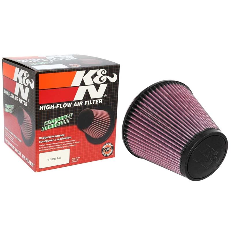 K&N Universal Clamp On Air Filter (RU-5107)