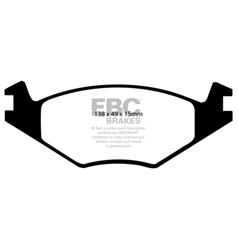 EBC Greenstuff 2000 Series Sport Brake Pads (DP2517)