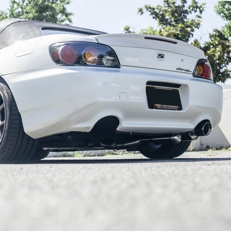 Ark Performance N-II Exhaust System- Burnt Tip, Honda S2000 (SM0600-1206N)