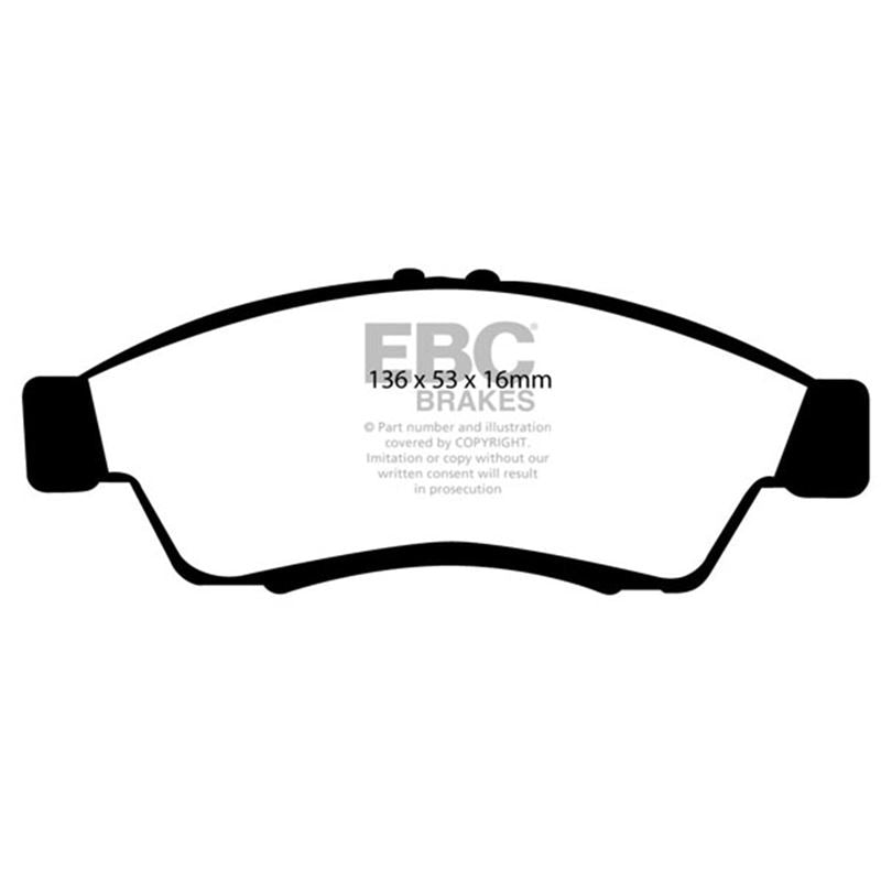 EBC Greenstuff 2000 Series Sport Brake Pads (DP21390)