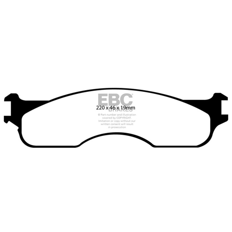 EBC Yellowstuff Street And Track Brake Pads (DP41708R)