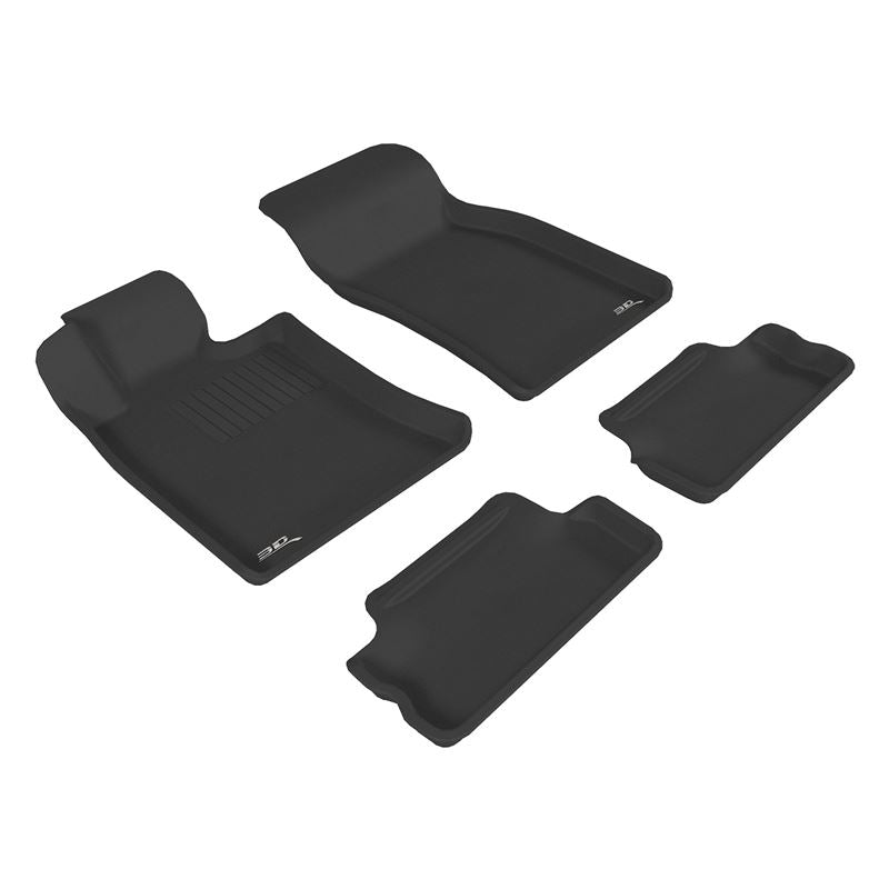 3D Maxpider KAGU Floor Mat, BLACK, 1ST ROW/2ND ROW (L1MN00201509)