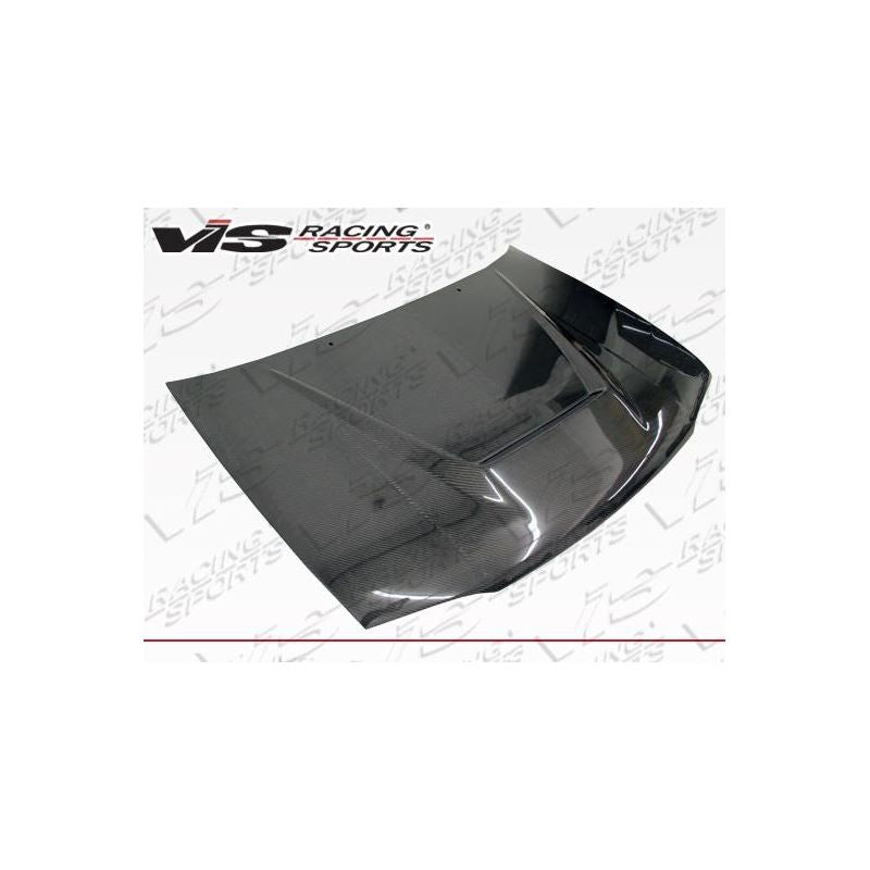 VIS Racing Invader Style Black Carbon Fiber Hood (99VWGOF2DVS-010C)