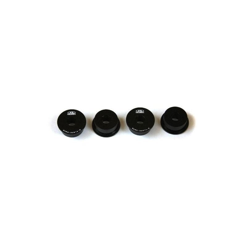 Blox Racing Honda S2000 Steering Rack Rigid Bushing Kit - Black (BXSS-20614-BK)