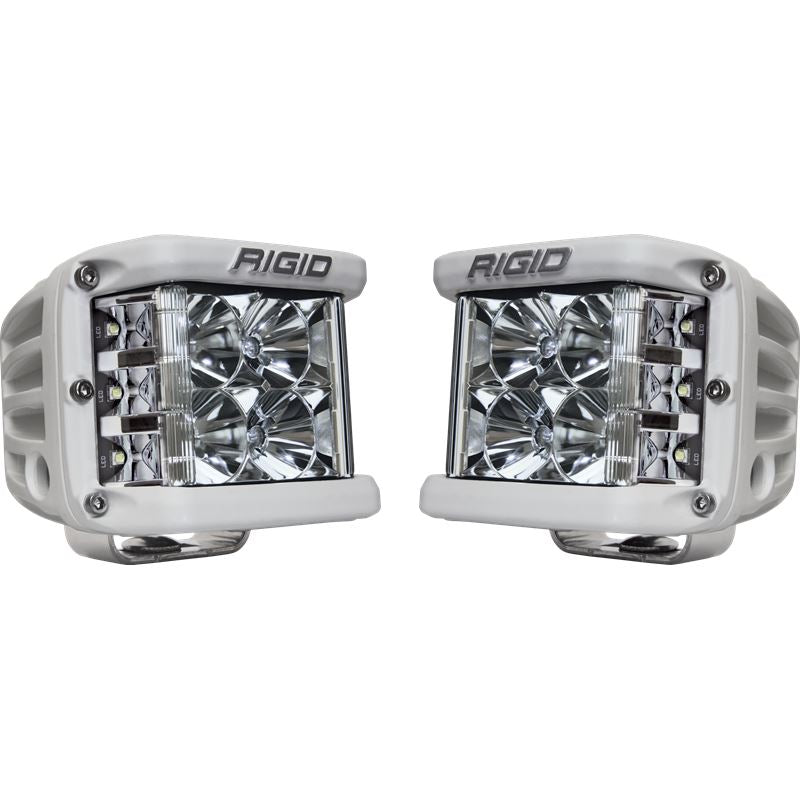 Rigid Industries D-SS - Flood - Set of 2 - White Housing (862113)