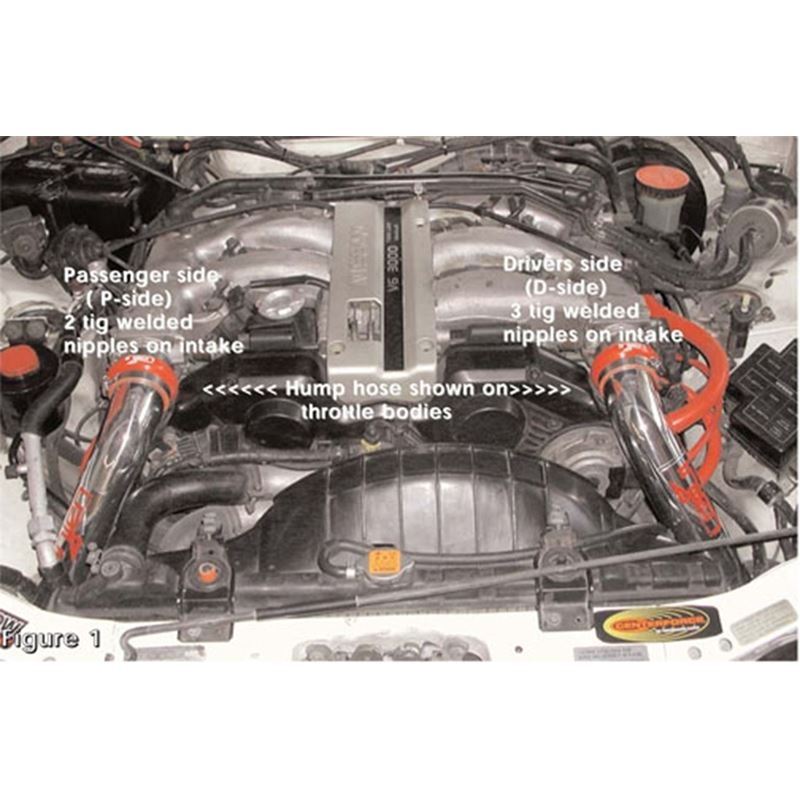 Injen 90-96 Pipe Only Intake System 300Z Non Turbo Polished Short Ram Intake (IS1981P)