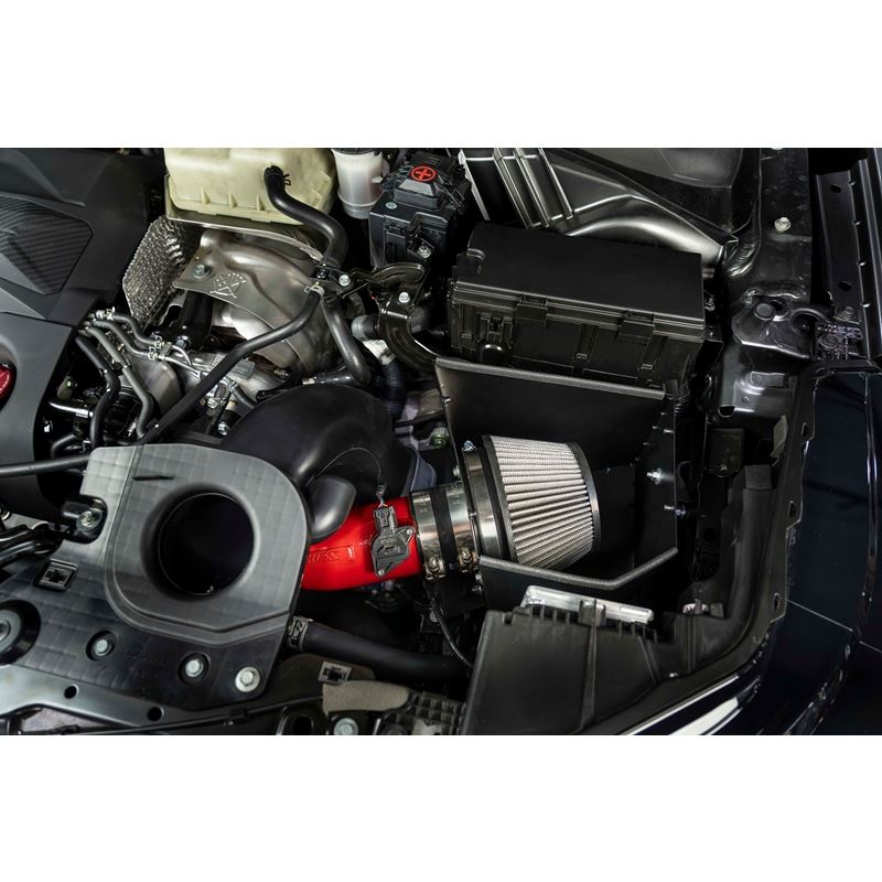 HPS Performance Air Intake Kit With Heat Shield Blue (827-728BL)