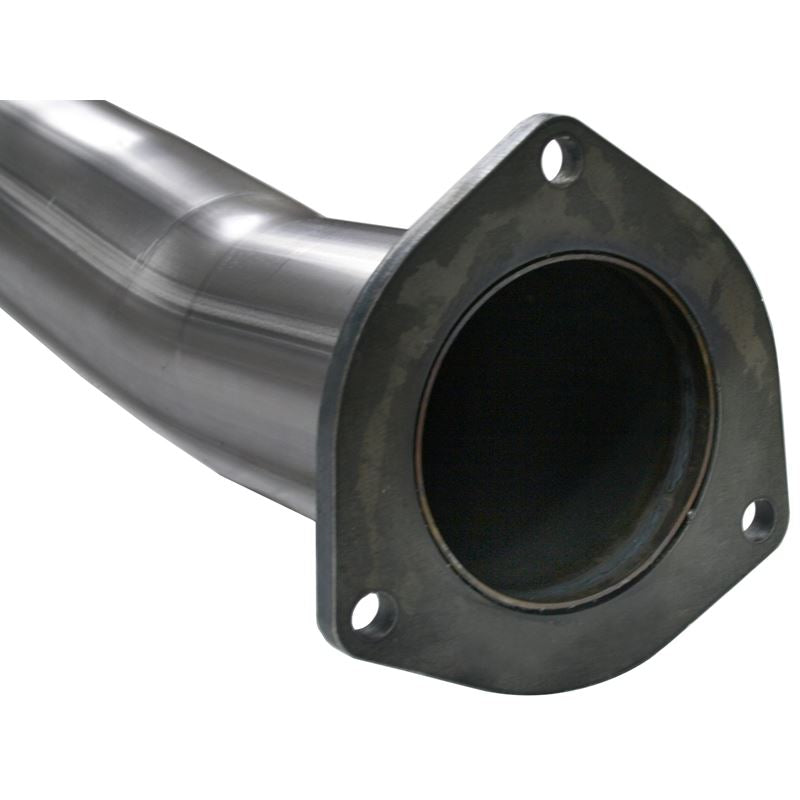 aFe Large Bore-HD 4 IN 409 Stainless Steel DPF-Back Exhaust System (49-44004)