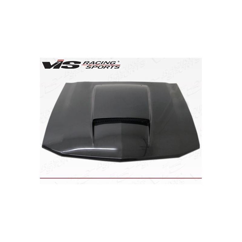 VIS Racing Stalker X Style Black Carbon Fiber Hood (05FDMUS2DSTKX-010C)