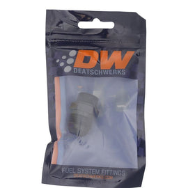 DeatschWerks 8AN ORB Male to 10AN Male Flare Adapter - Anodized Matte Black (6-02-0408-B)