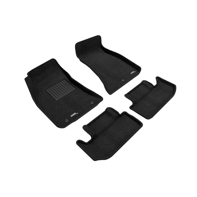 3D Maxpider ELEGANT Floor Mat, BLACK, 1ST ROW/2ND ROW (L1DG02604709)