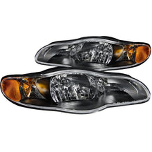 Load image into Gallery viewer, ANZO USA 2000-2005 Chevrolet Monte Carlo Crystal Headlights Black (121165)