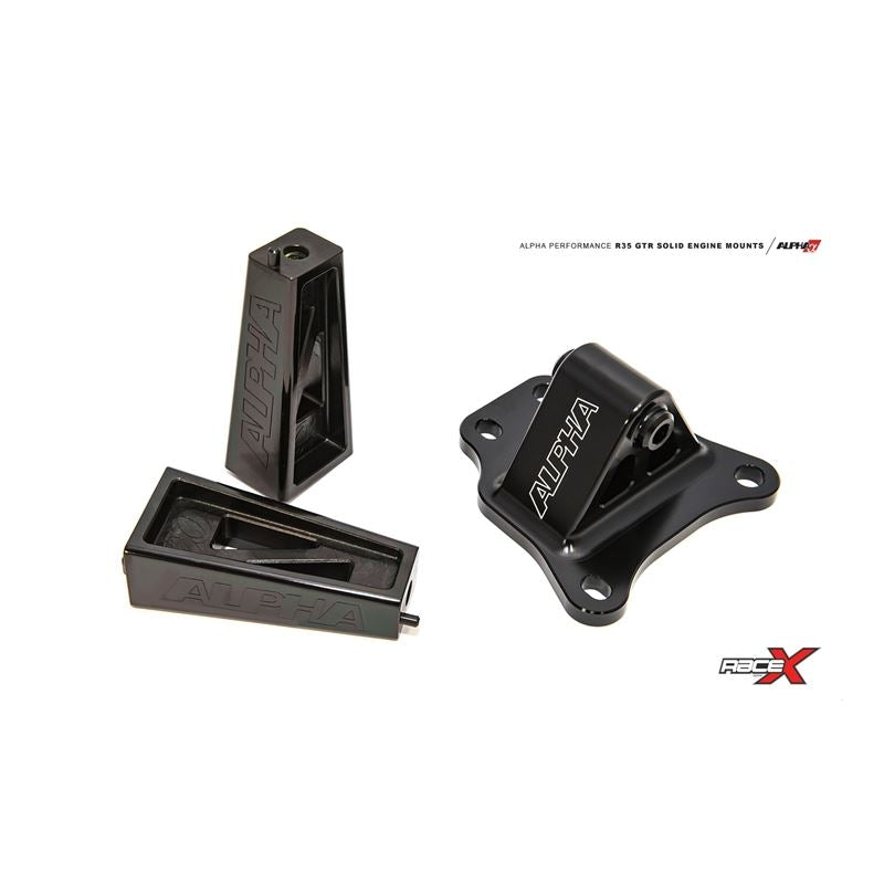 ALPHA Performance R35 GTR Race X Solid Engine Mount System (ALP.07.03.0012-1)