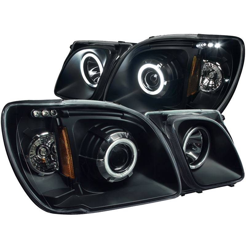 ANZO USA 1998-2007 Lexus Lx470 Projector Headlights w/ Halo Black (CCFL) (111170)