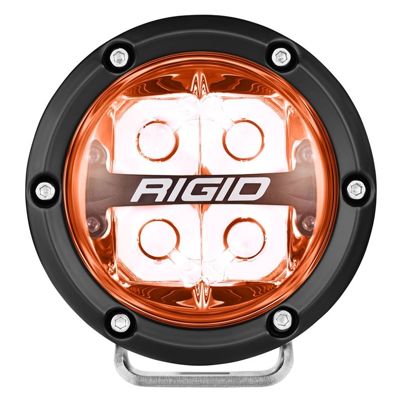 Rigid Industries 360-Series 4in LED Off-Road Spot Beam - RGBW (Pair) (36402)