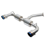 Injen 19-22 Hyundai Veloster N L4 2.0L Turbo Performance SS Axle Back Exhaust System - Burnt Ti Tips (SES1343ABTT)