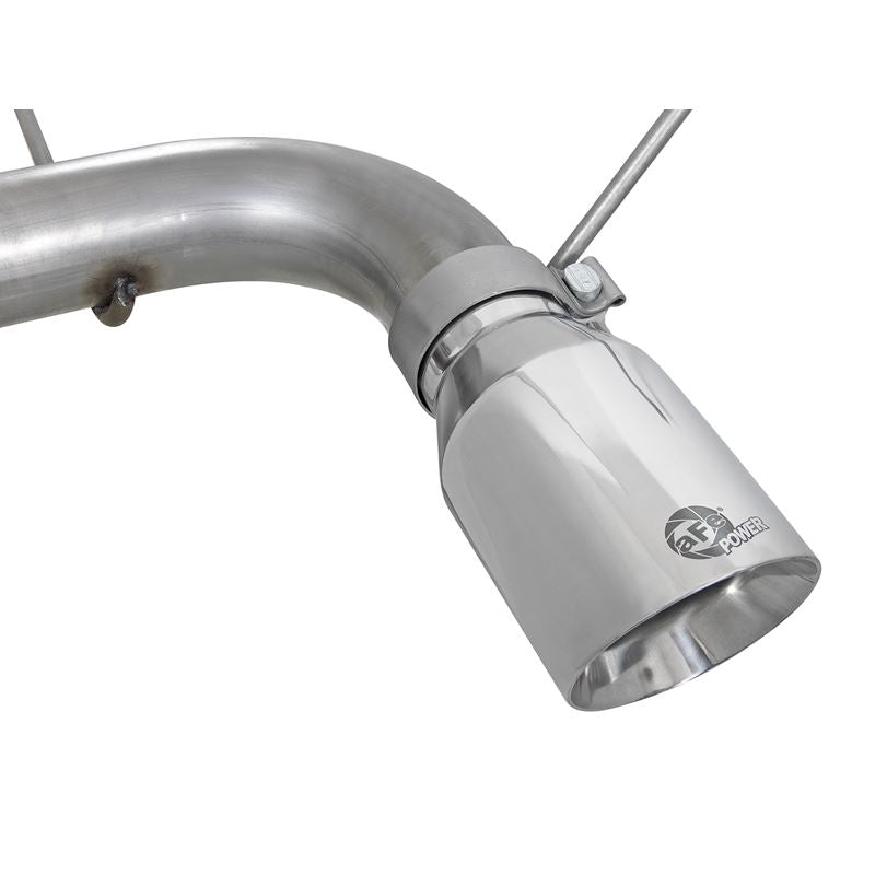 aFe MACH Force-Xp 2-1/2 IN to 3 IN 304 Stainless Steel Cat-Back Exhaust w/Polish Tip (49-38078-P)