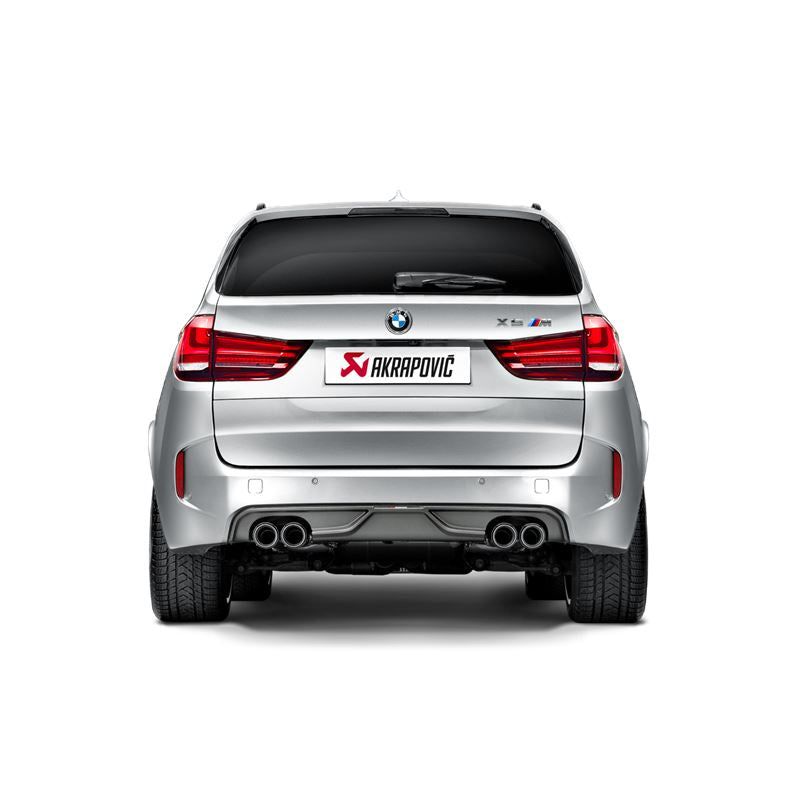 Akrapovic 15-17 BMW X5M (F85) Evolution Line Cat Back (Titanium) w/ Carbon Tips (S-BM/T/1)