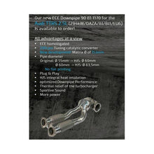 Load image into Gallery viewer, Fabspeed TT RS/RS3 (2.5 Liter) HJS Euro 6 Sport Catalytic Converter Downpipe (90811170)