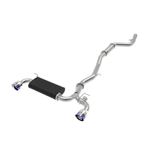 Load image into Gallery viewer, Takeda 3 IN to 2-1/2 IN 304 Stainless Steel Cat-Back Exhaust System w/Polish Tip (49-36043-L)